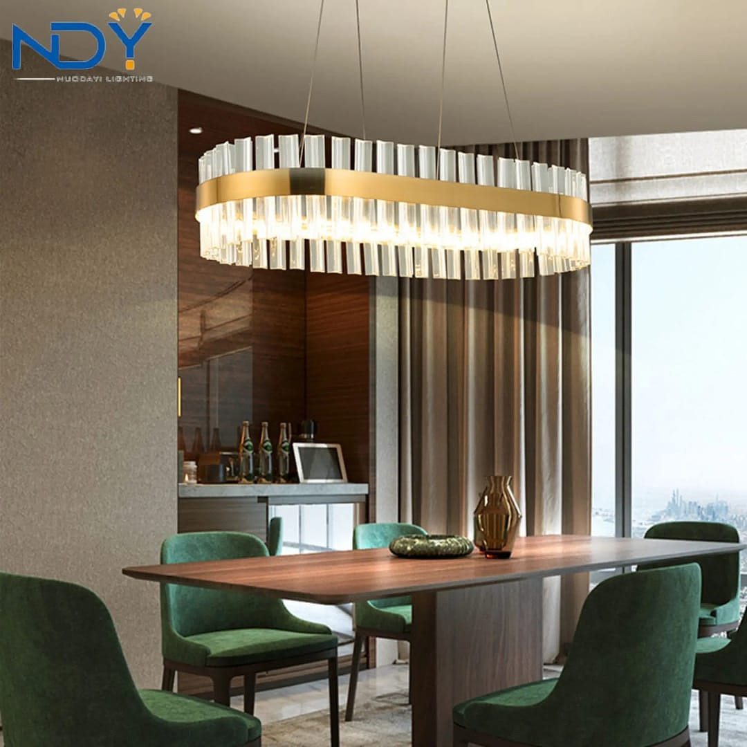 Crystal dining chandelier 