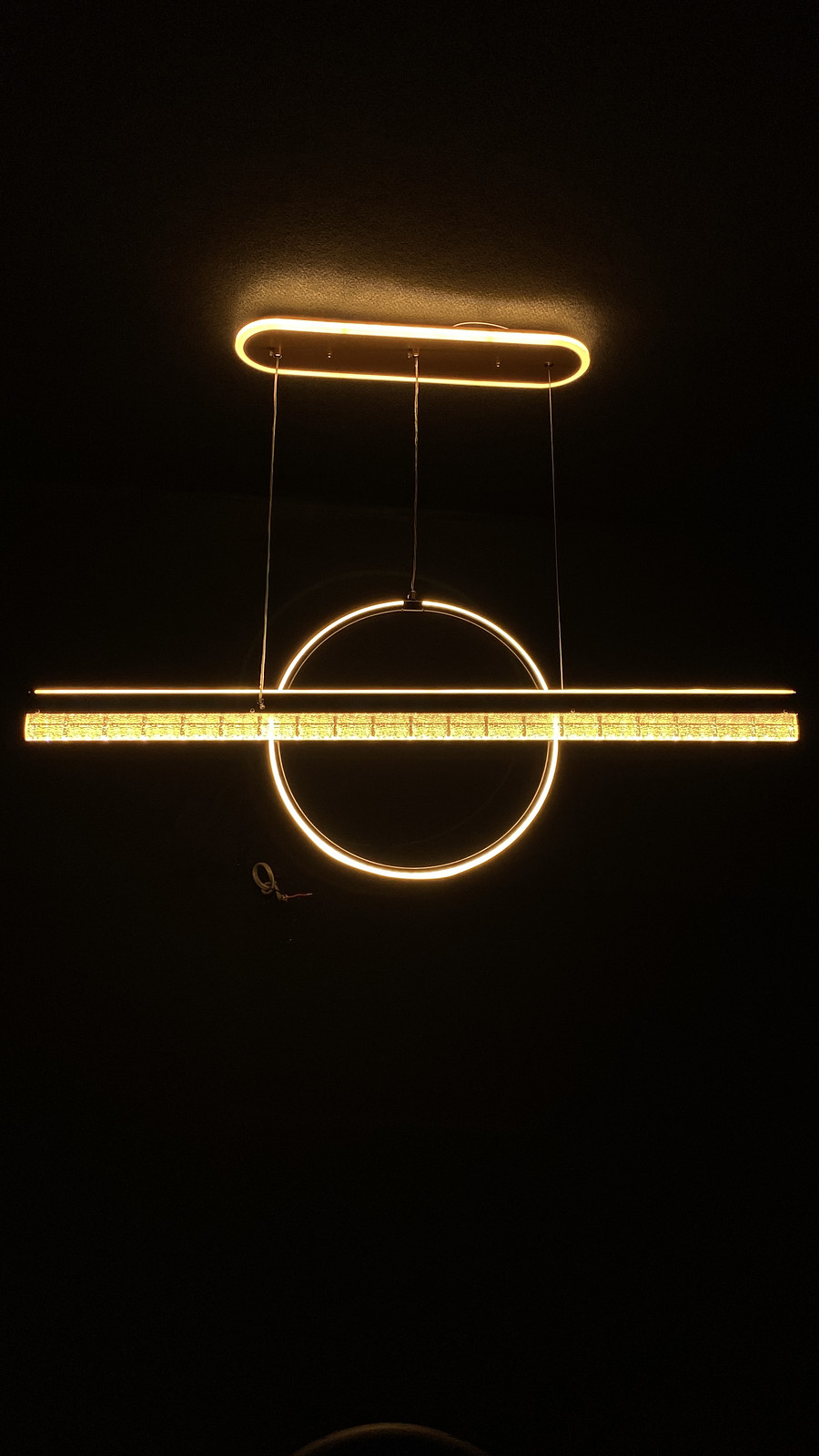 Modern dining chandelier 