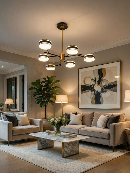 Led chandelier light 