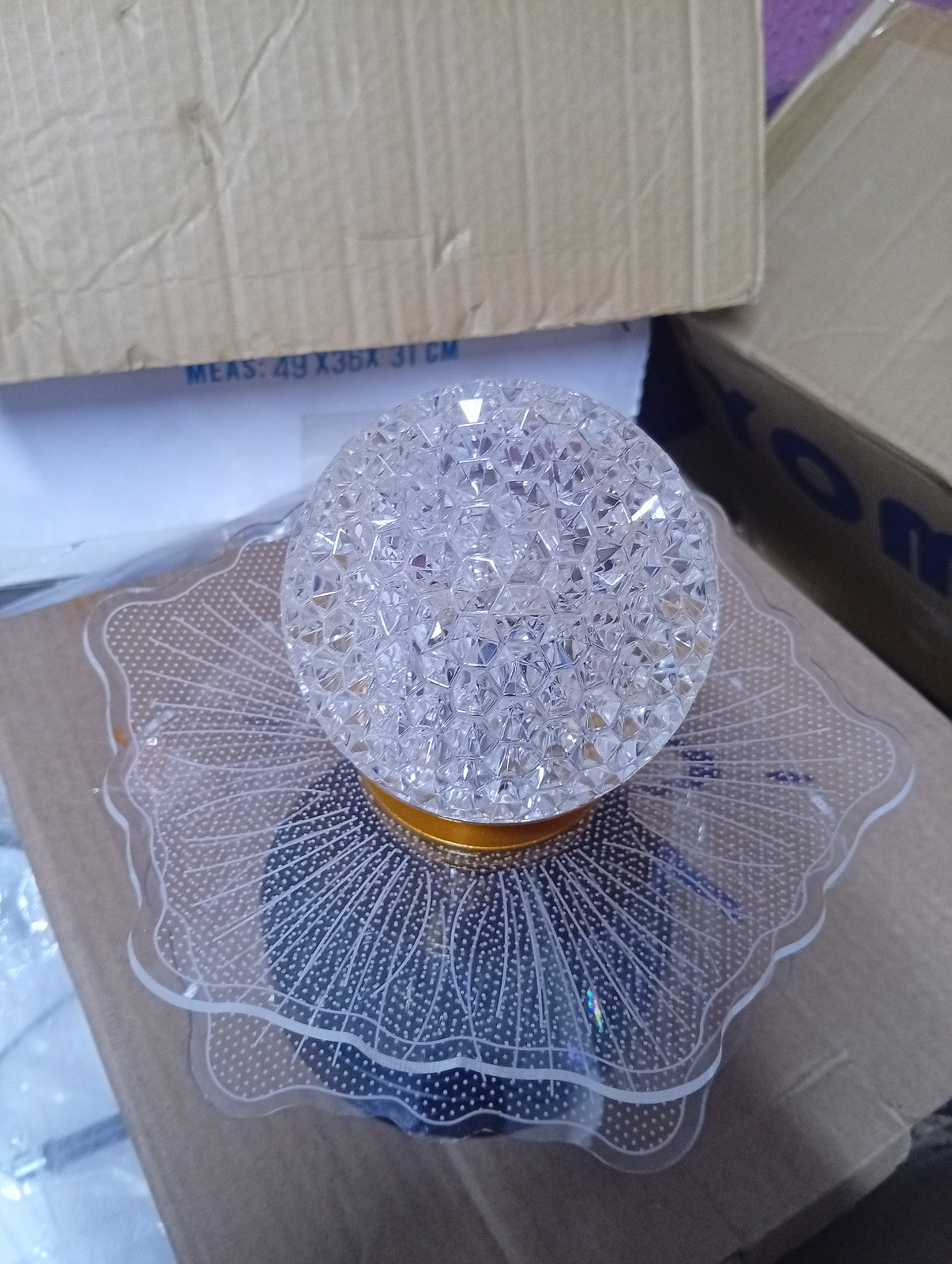 Led flower ceiling light 