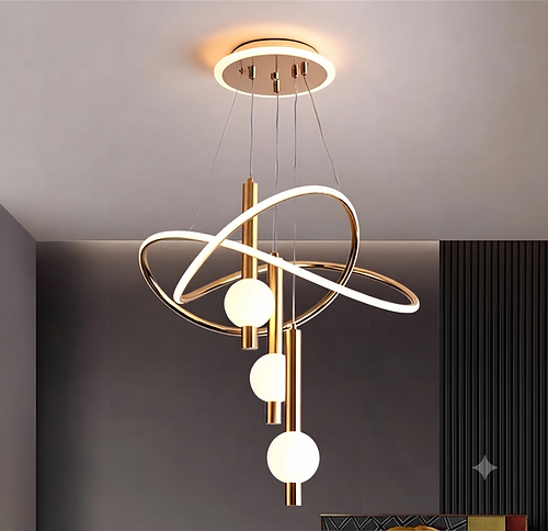 Microphone chandelier 