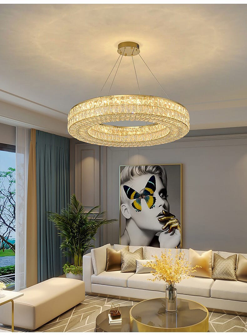 Modern crystal chandelier 