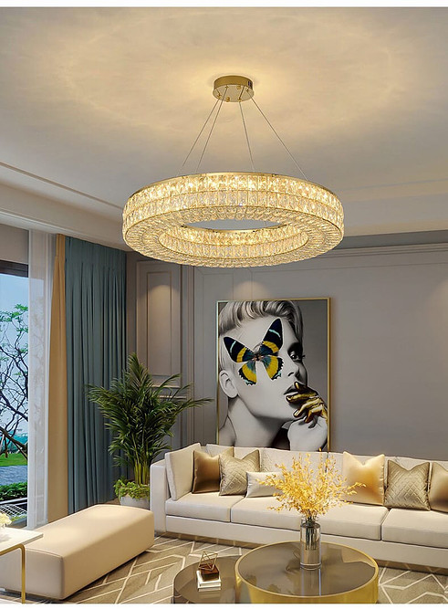 Modern crystal chandelier 