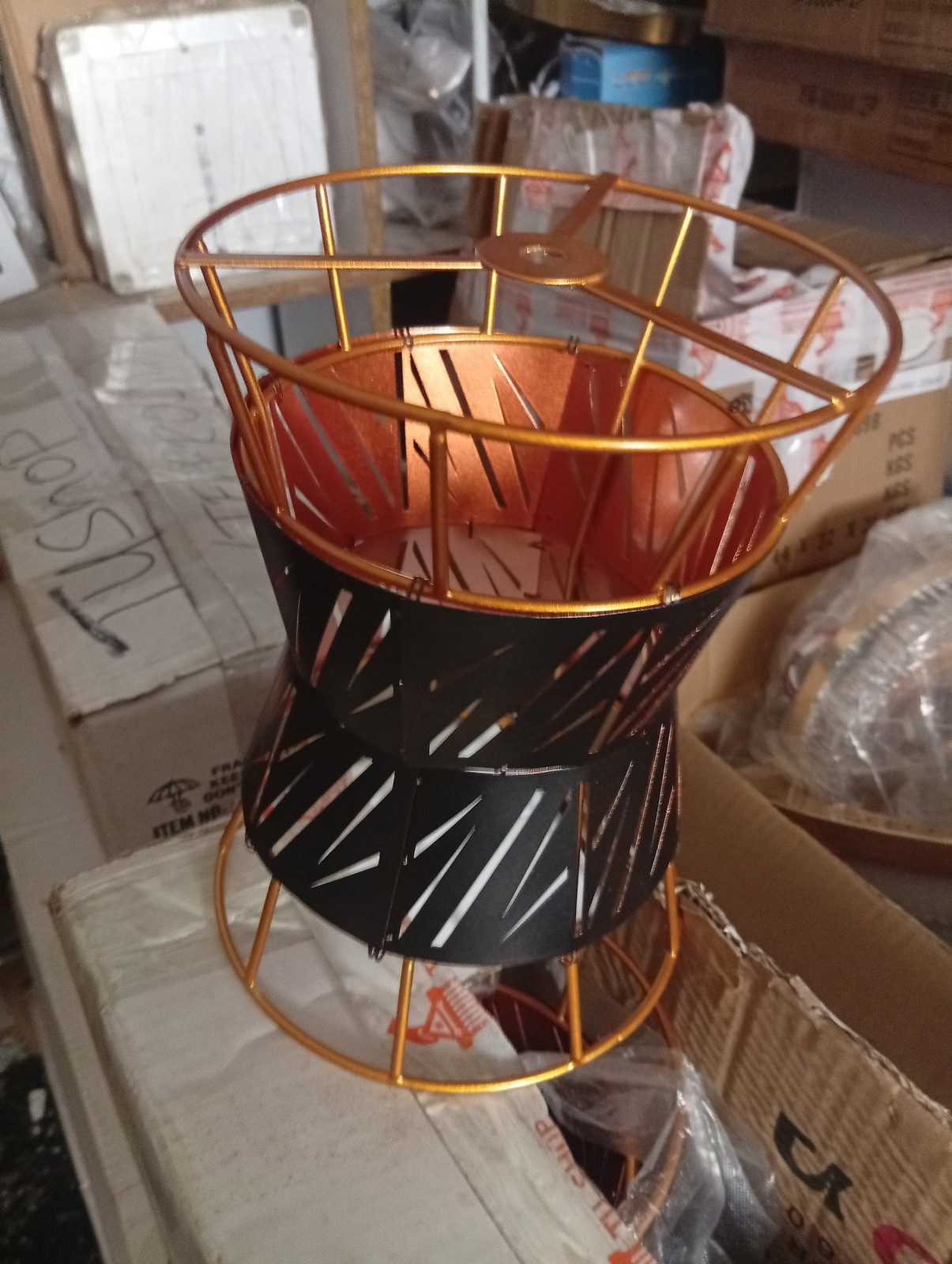 Rustic pendant light 