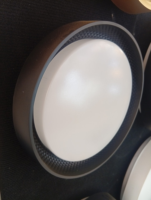 Led ceiling light black 