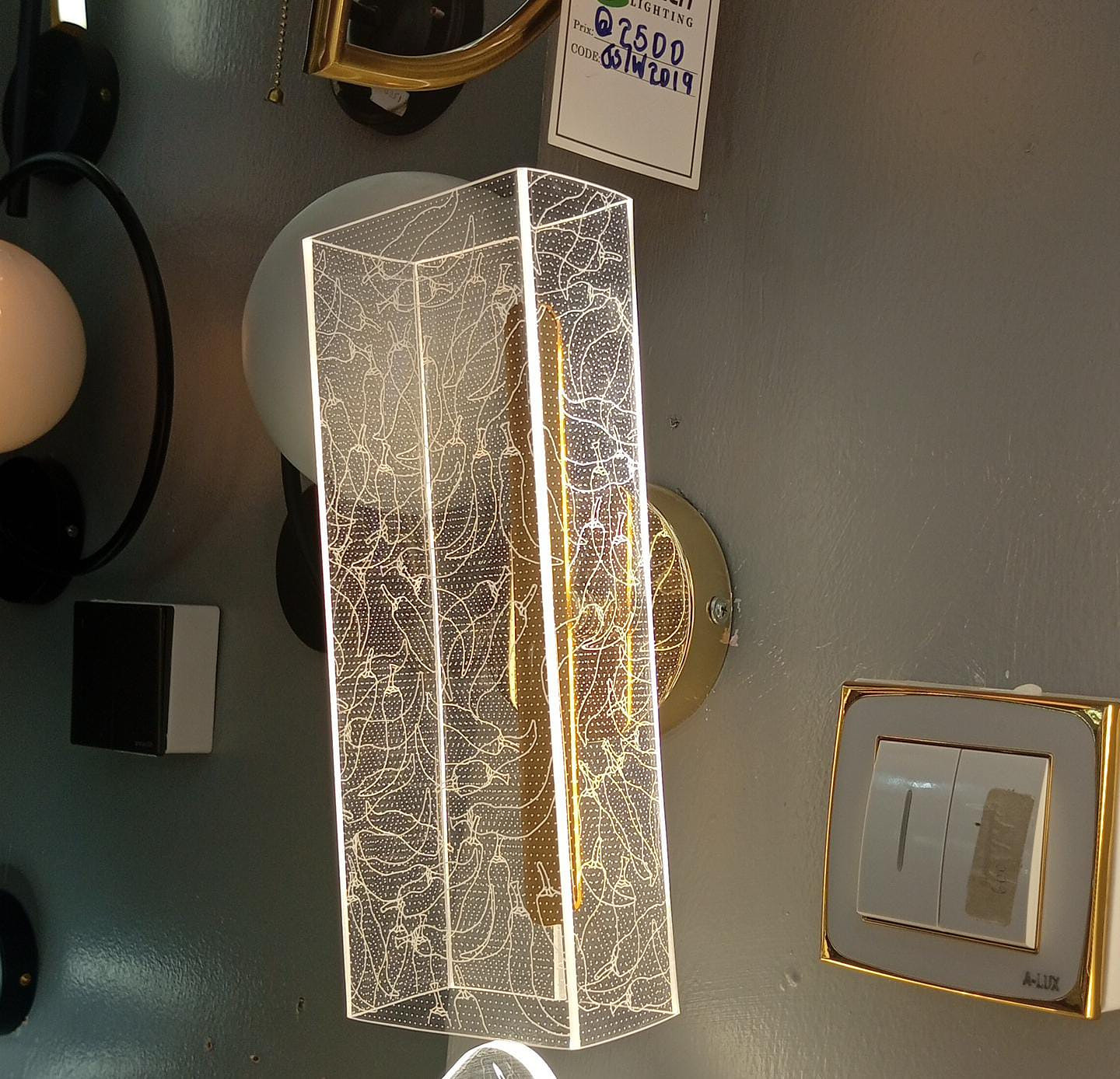 Led wall light