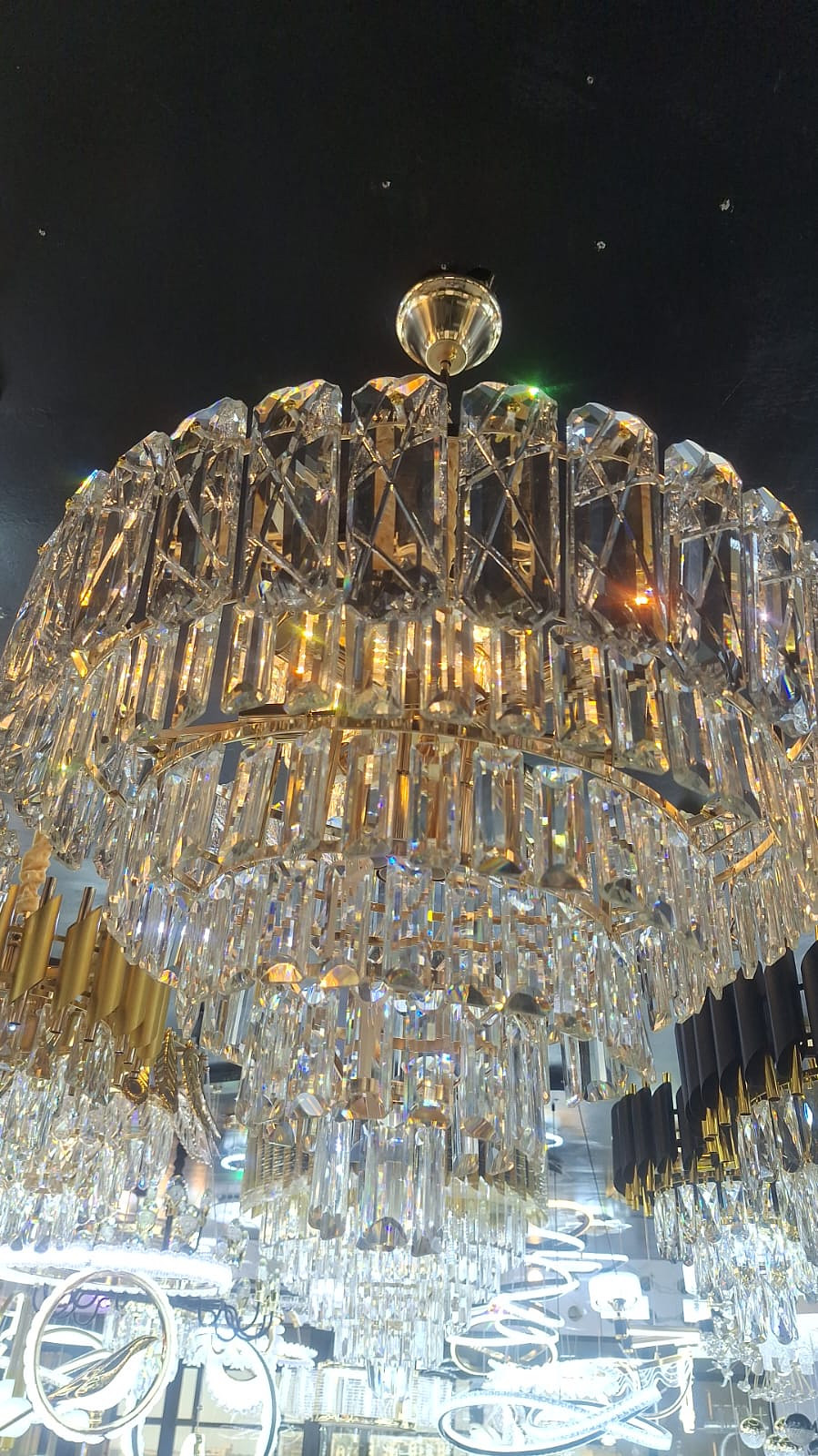 Modern crystal chandelier 500mm