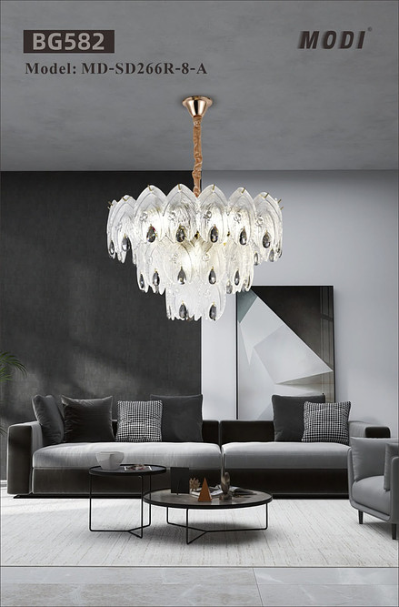 Crystal chandelier light 