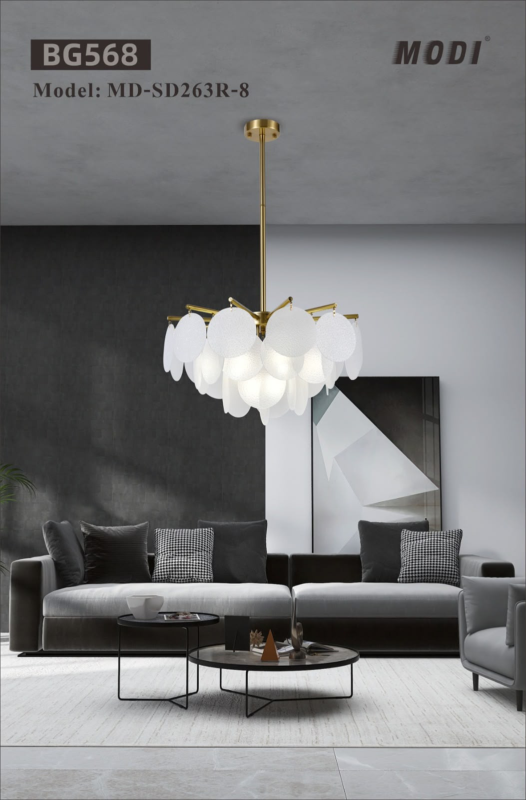 Crystal luxury chandelier 