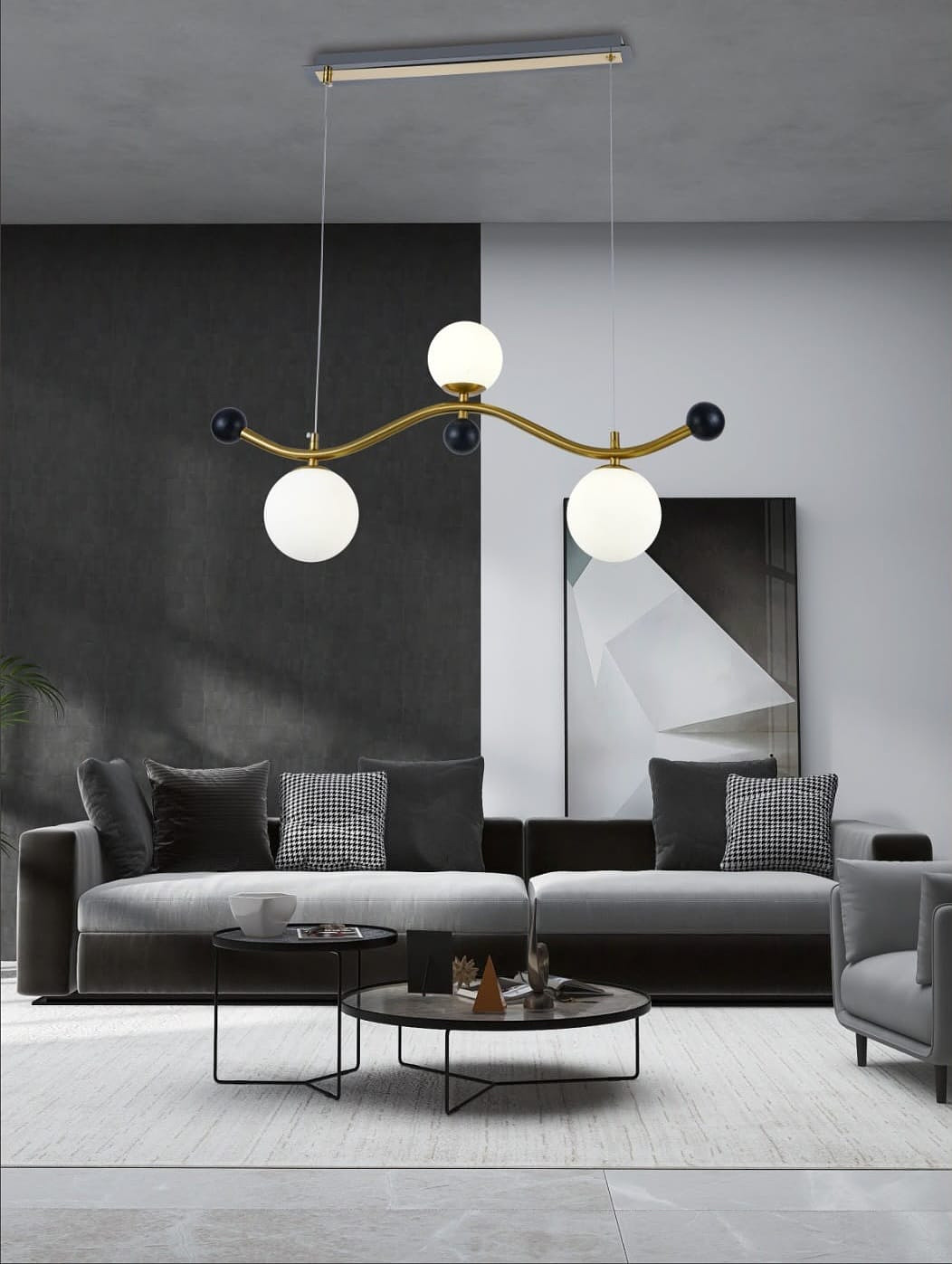 Nordic chandelier light 