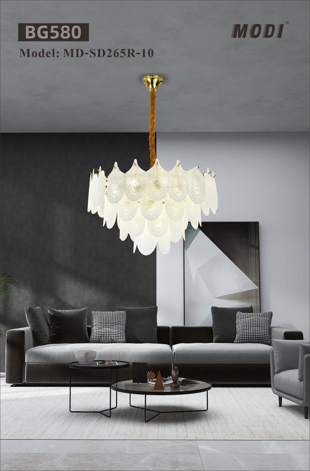 Crystal luxury chandelier 