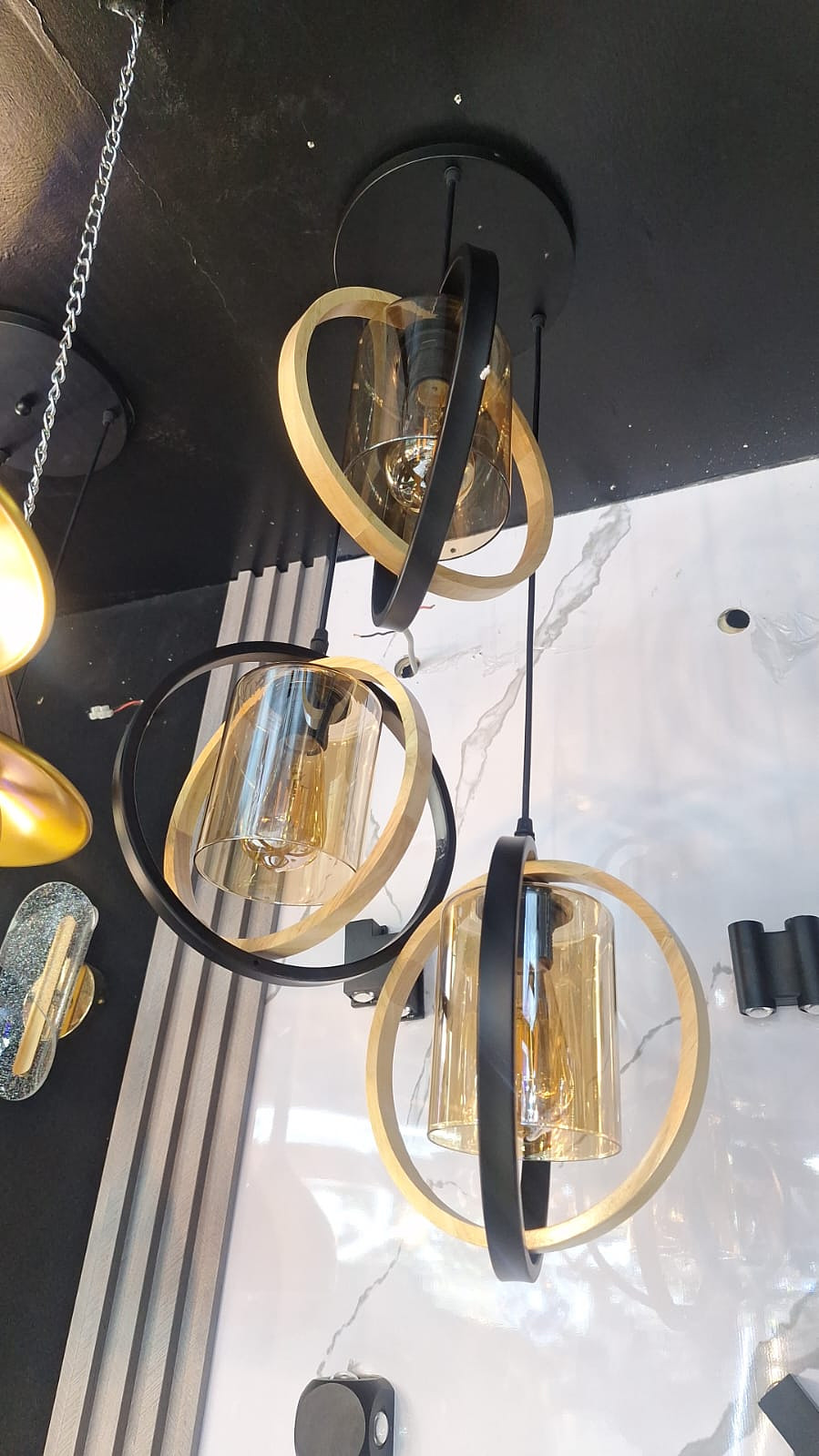 Rings pendant light 