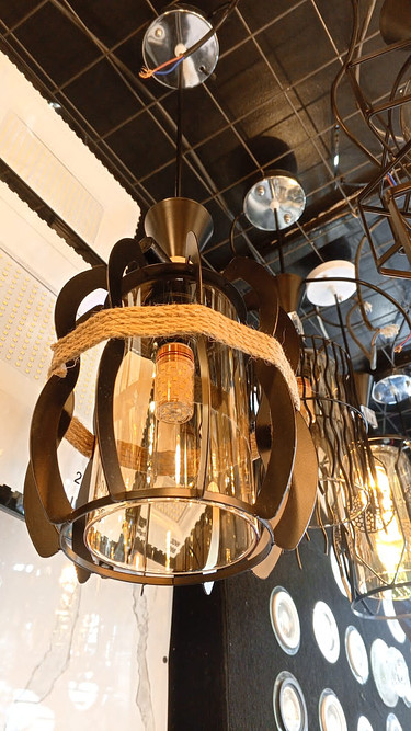 Vintage pendant light