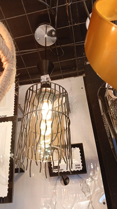 Vintage pendant light