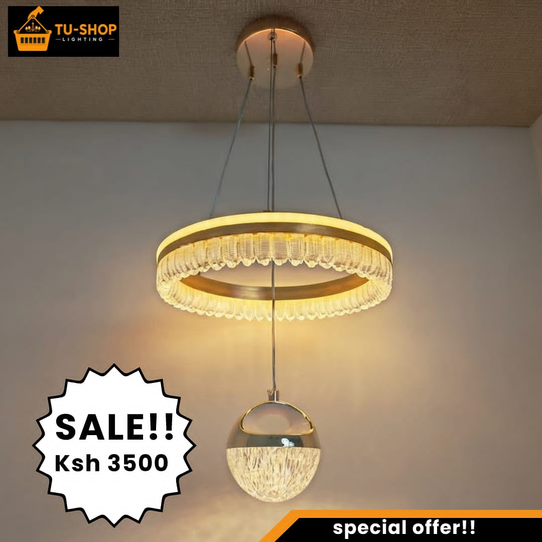 LED tricolour  chandelier 