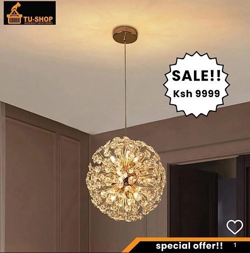 Crystal luxury chandelier 