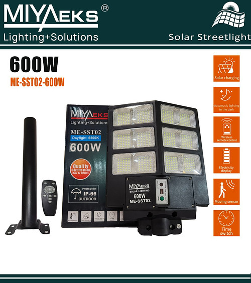 Solar streetlight 600w