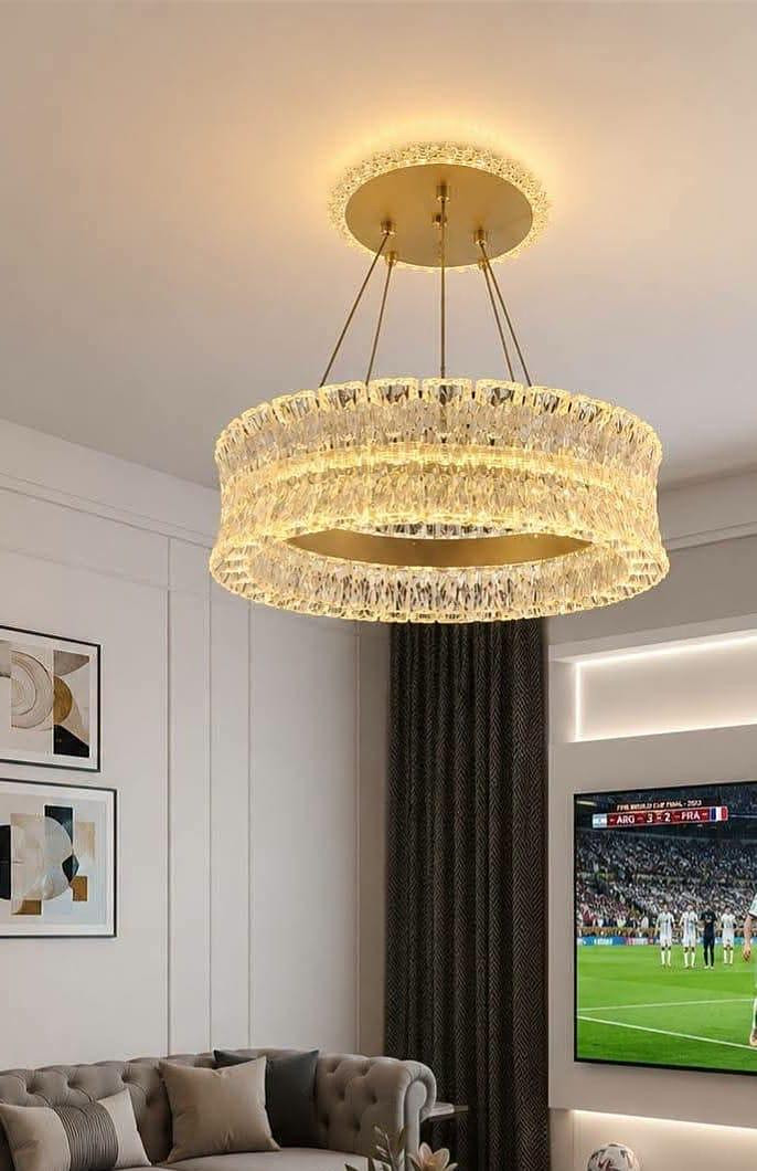 Led round chandelier 