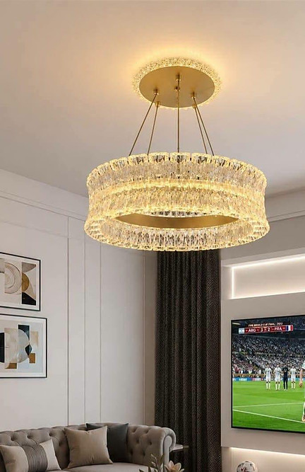 Led round chandelier 