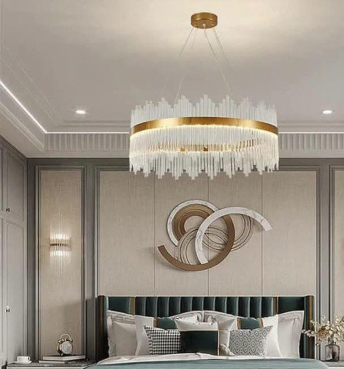 Crystalline chandelier 