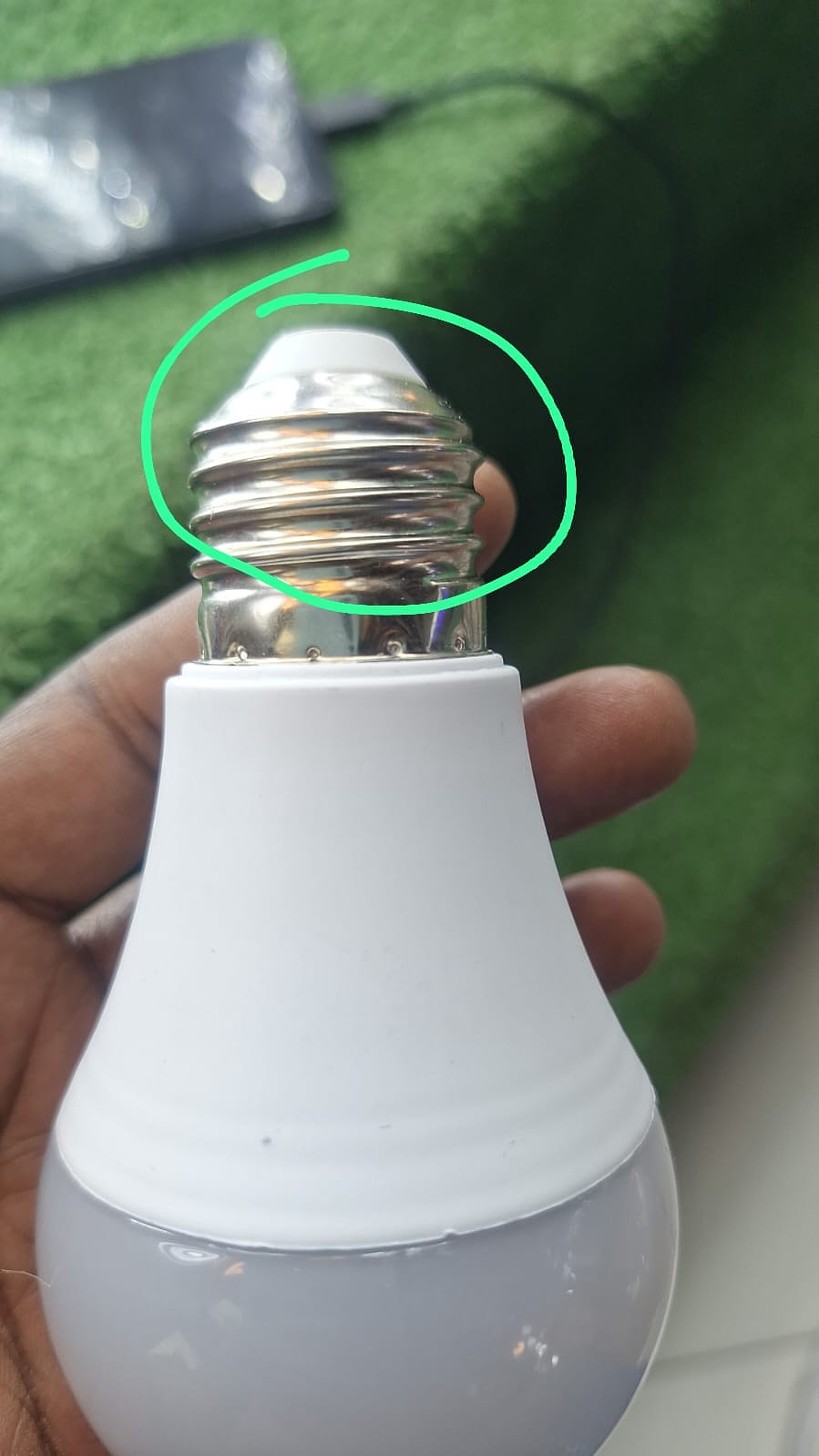 White bulbs