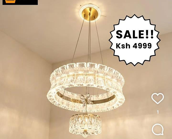 Mini modern chandelier 