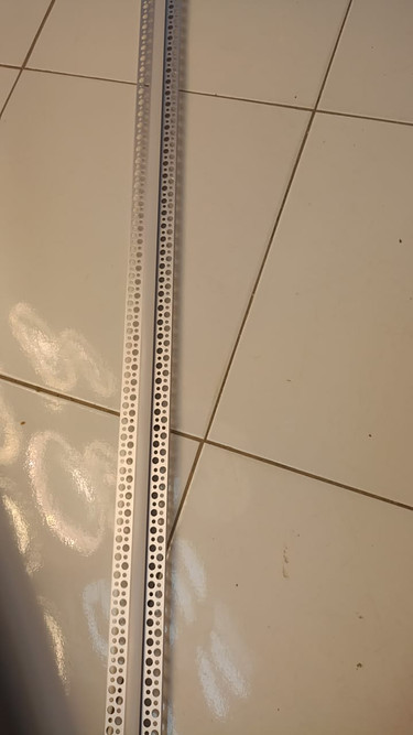Perforated aluminium profile