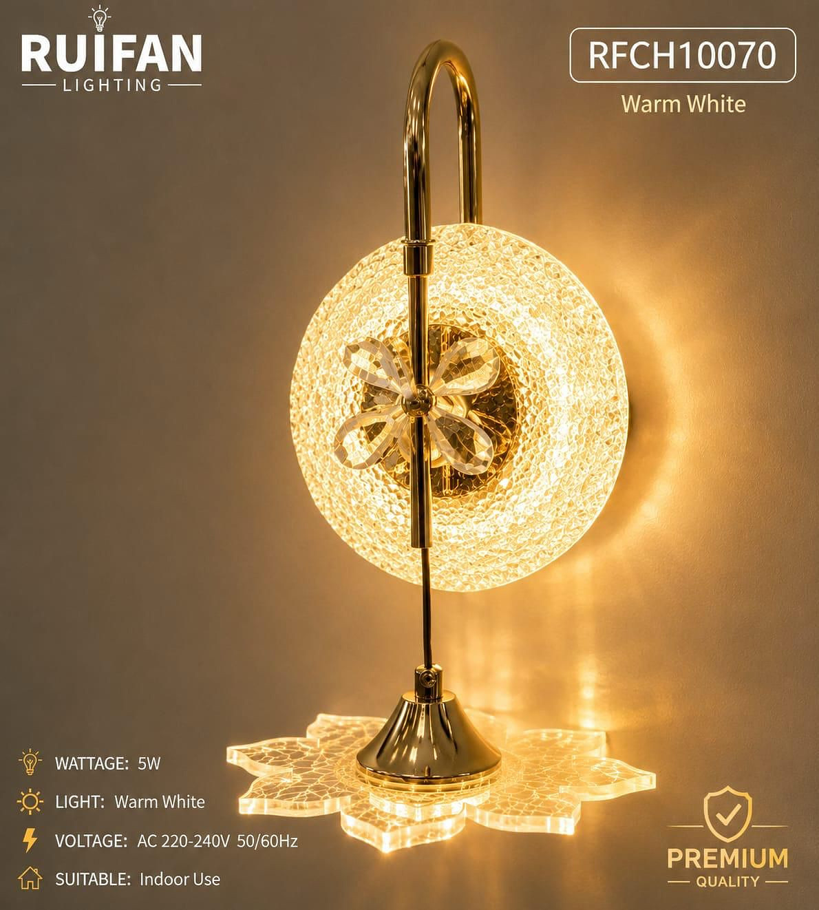 Wall bracket led light