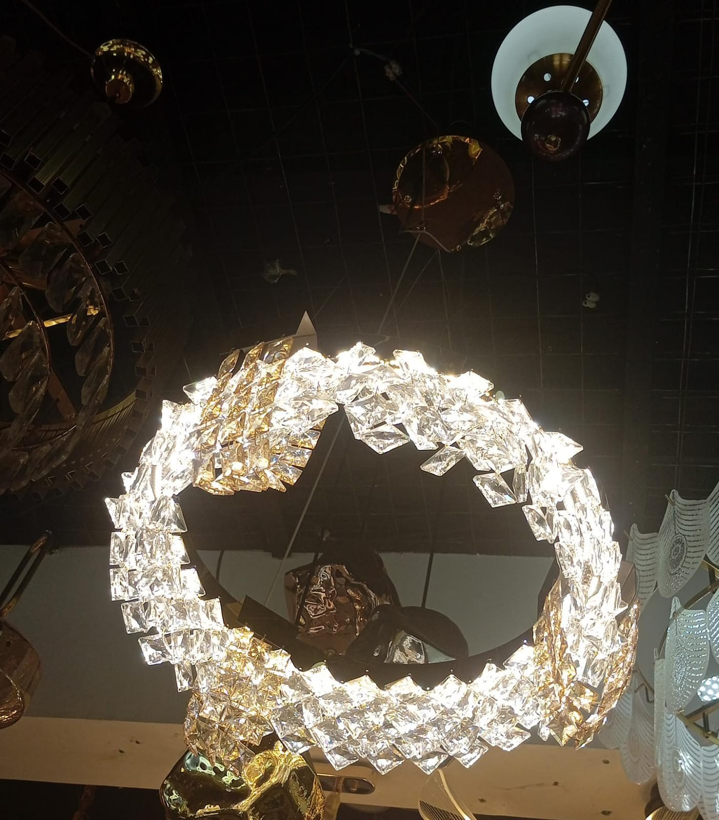 Crystal chandelier 