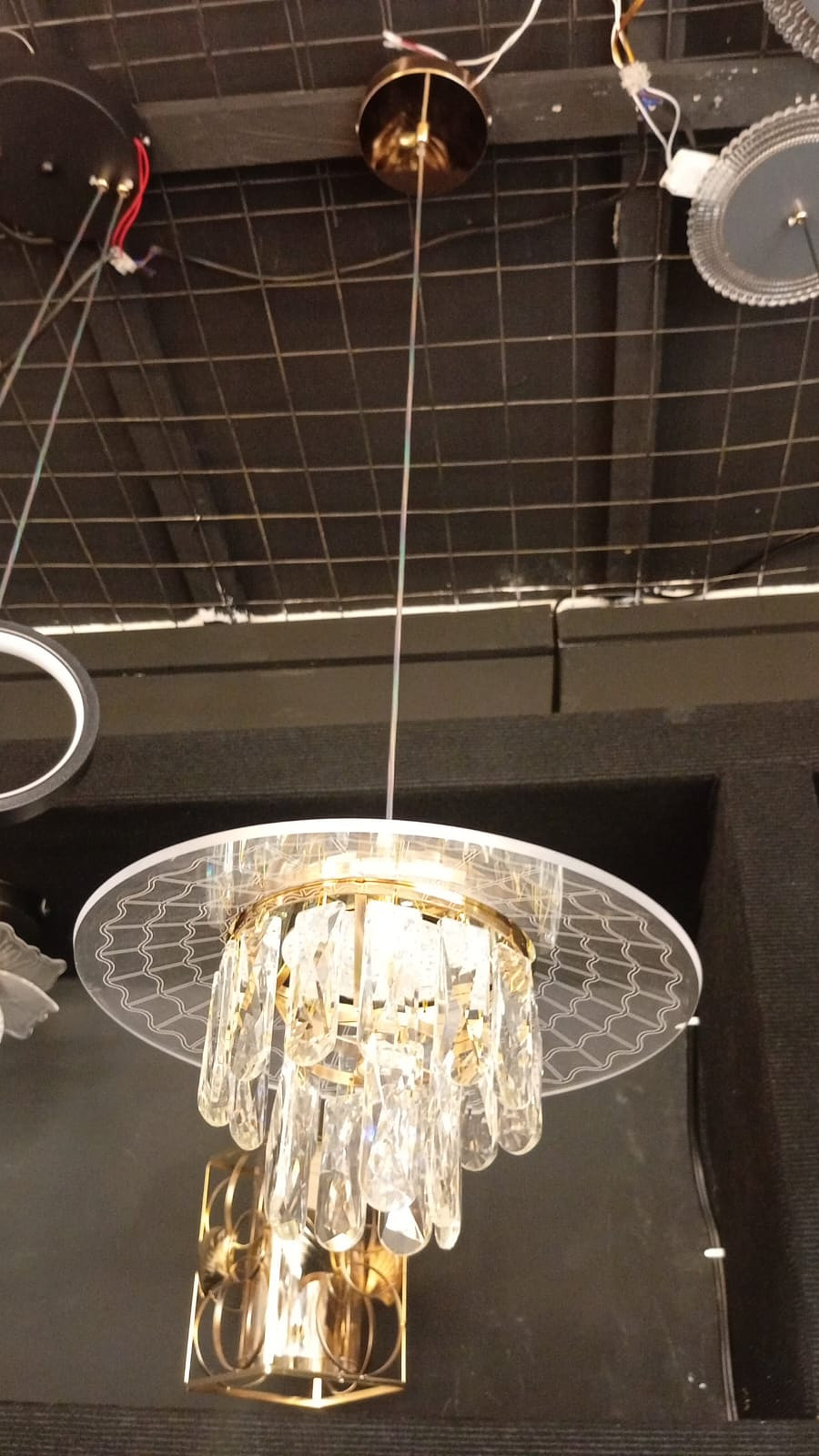 Mini chandelier pendant 