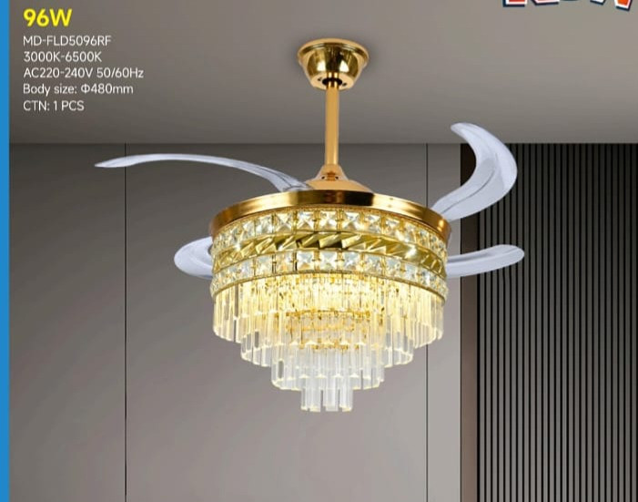 Bluetooth+Fun crystal chandelier light 