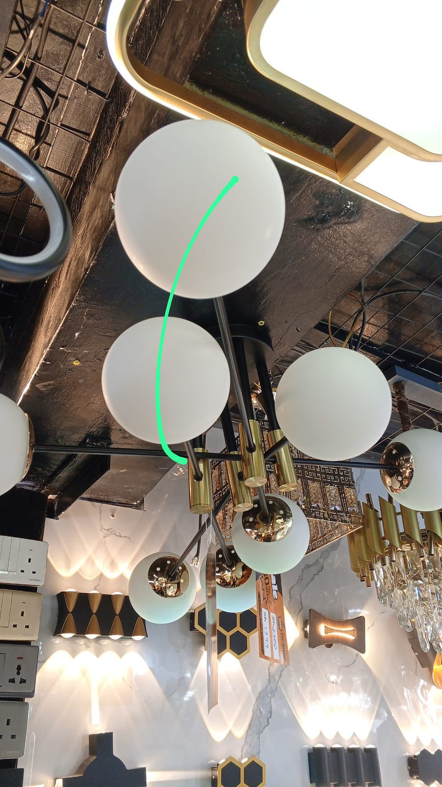 8arm Nordic chandelier 