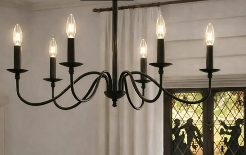Vintage chandelier light (bk)