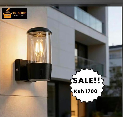 Led outdoor glass wall bracket 