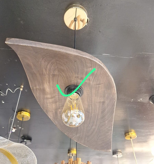 Wooden pendant