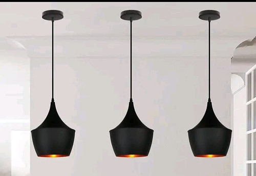 Single metallic bowl hanging pendant 