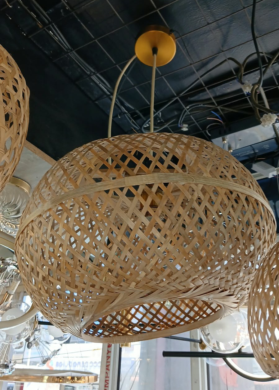 Bamboo pendant chandelier 