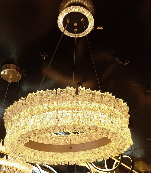 Round Led chandelier 