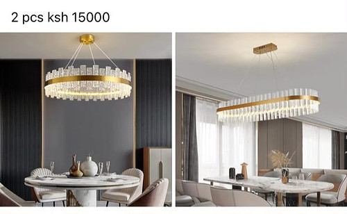 Combo set Crystal led chandelier 