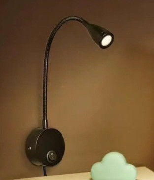 Flexible side lamp