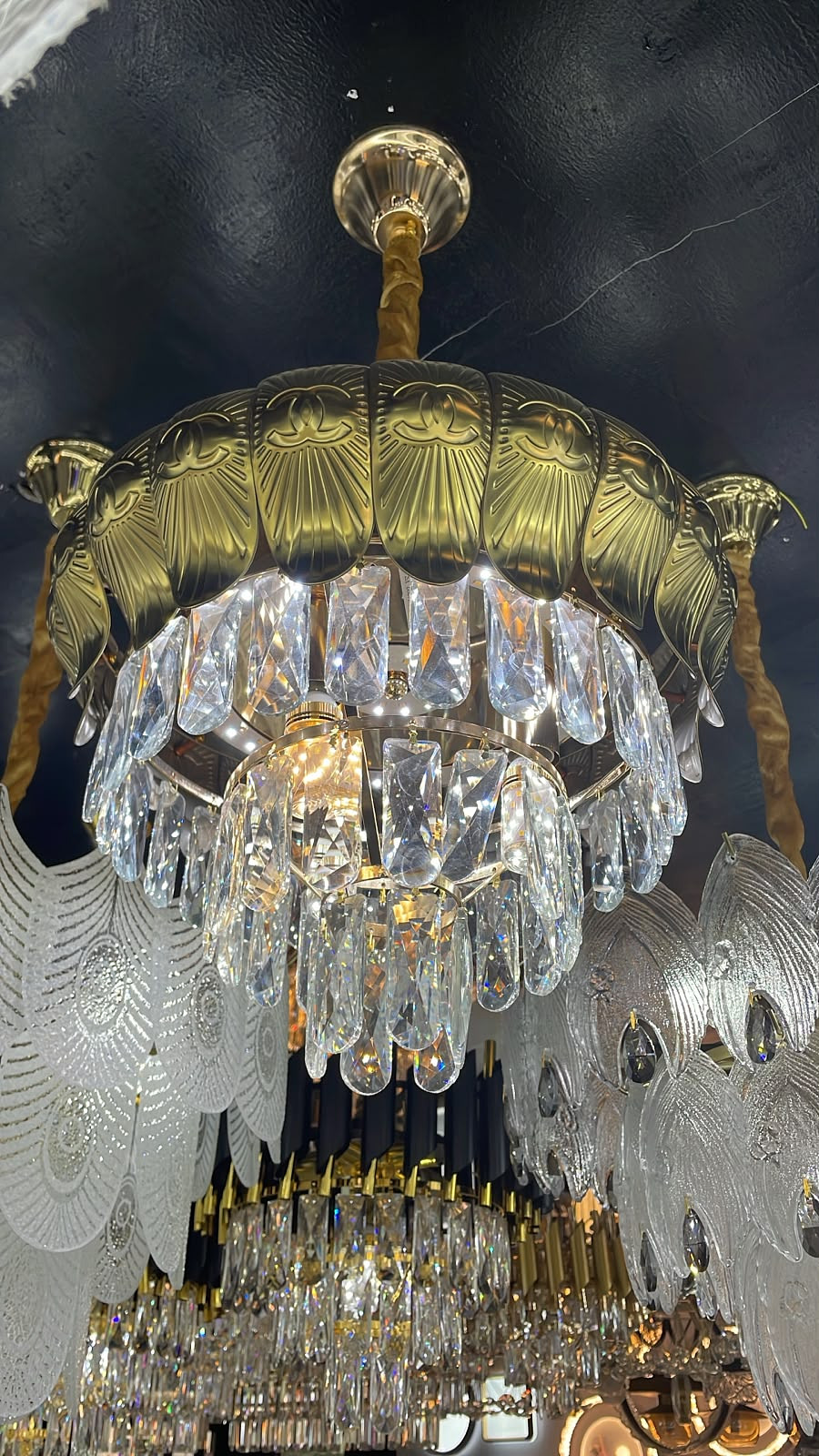 Crystal chandelier 