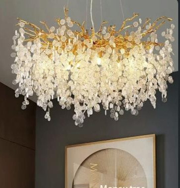Crystal Tree Chandelier 