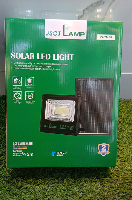 60w solar floodlight