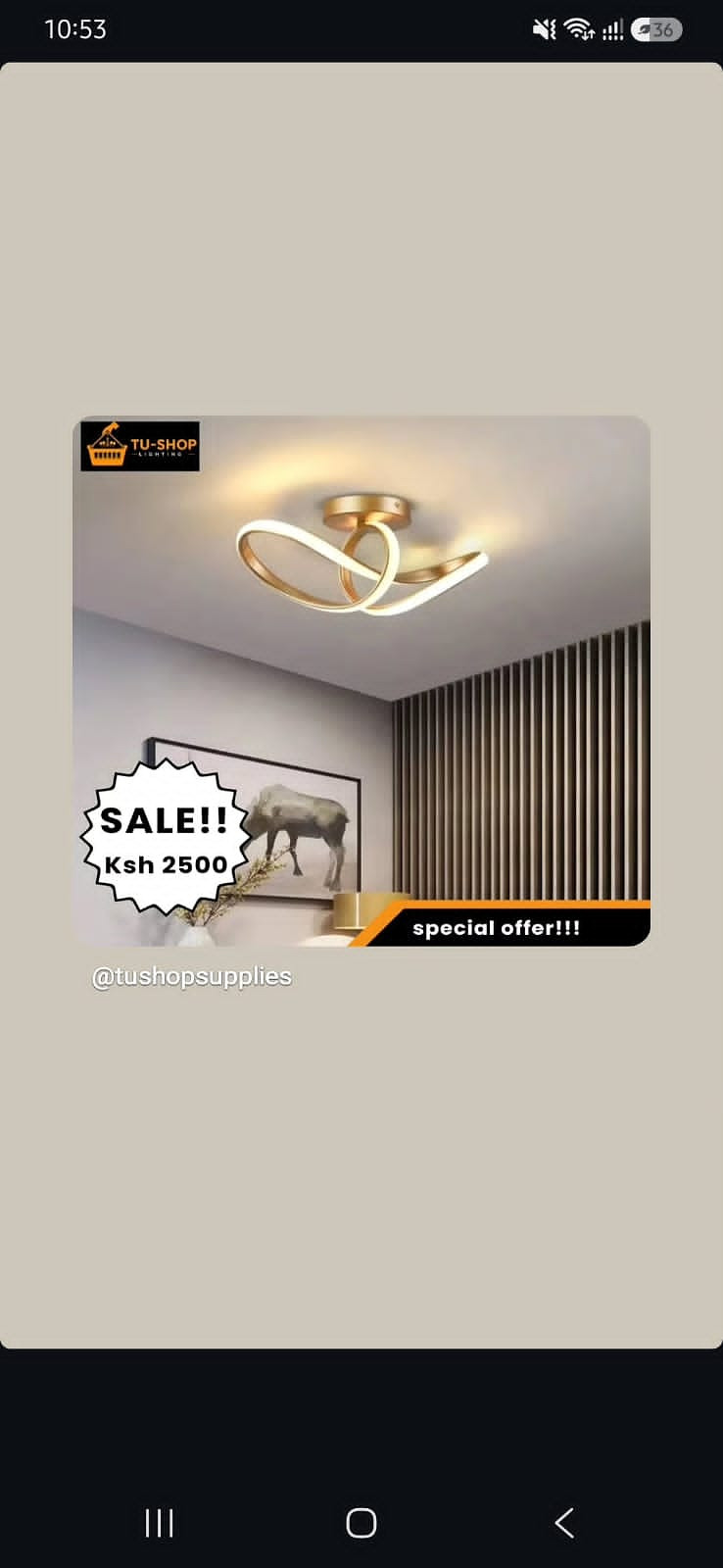 LED modern pendant 