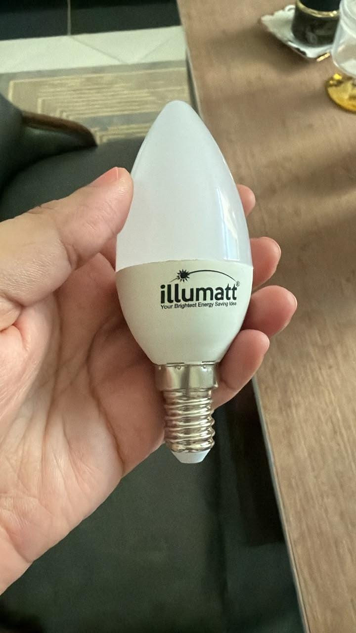 Body white E14 bulb