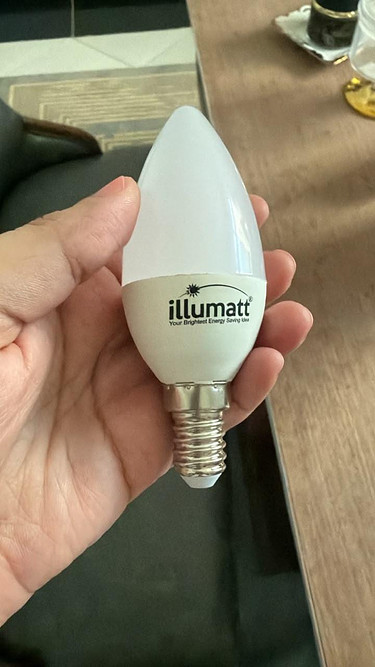 Body white E14 bulb