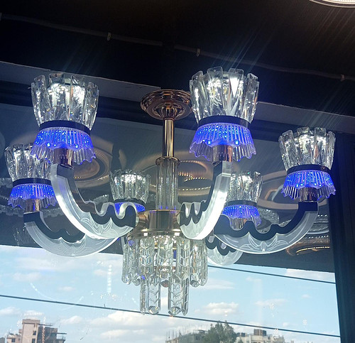 6arm chandelier 