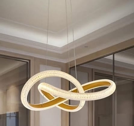 Luxury Loop Chandelier Light Tricolor