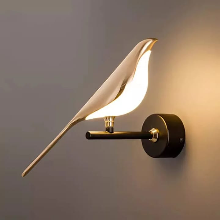 Led Tricolor Bird Wall  Light