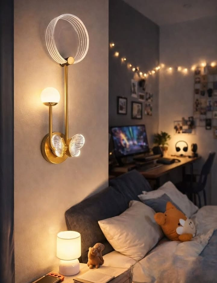 Led Luxury Tricolor Wall Bracket Light